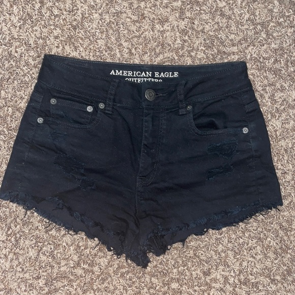 American Eagle Outfitters Pants - American Eagle Distressed Hi-Rise Festival Shorts